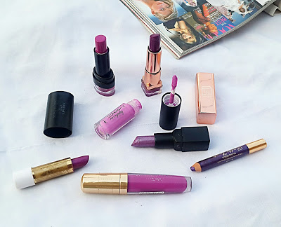 purple purple lipsticks