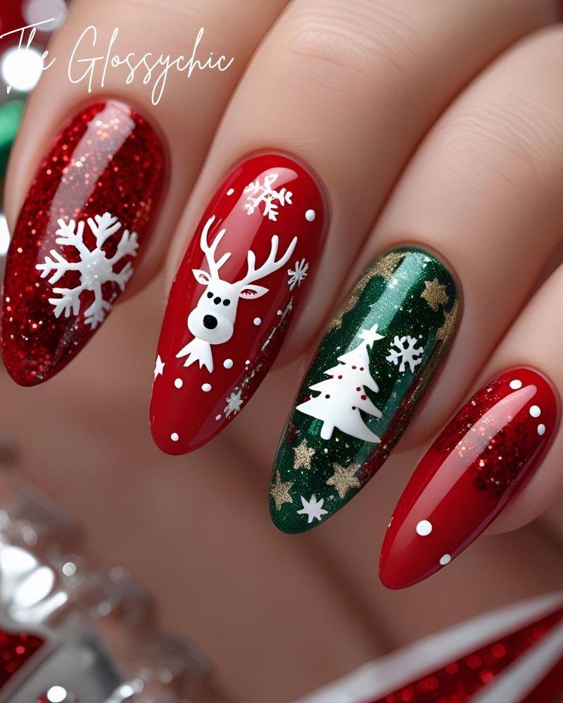Festive nails