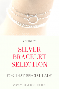 silver bracelet selection