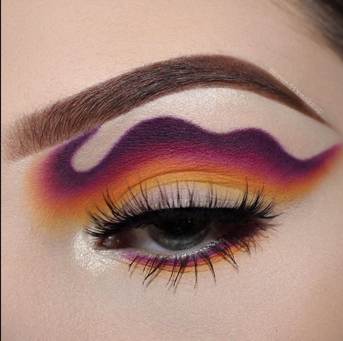 20 Bright And Colourful Eye Makeup Ideas 8