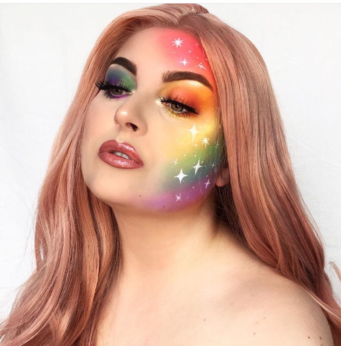 20 Bright And Colourful Eye Makeup Ideas 7