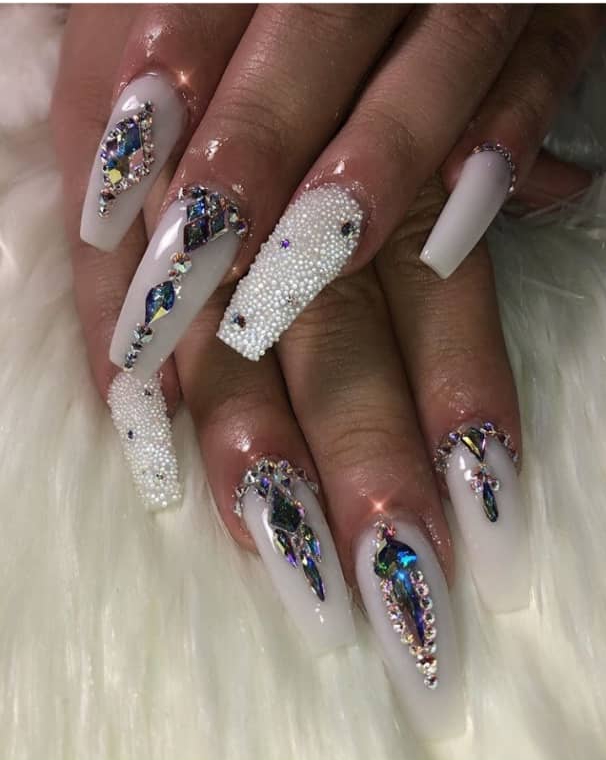 50+ Gorgeous White Nail Designs That Are Anything But Boring - The ...