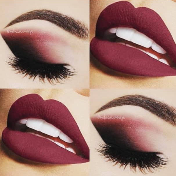 lips and eyes makeup