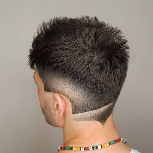 men's haircut