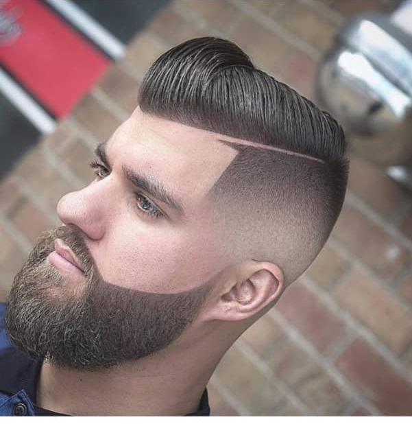 men's haircut