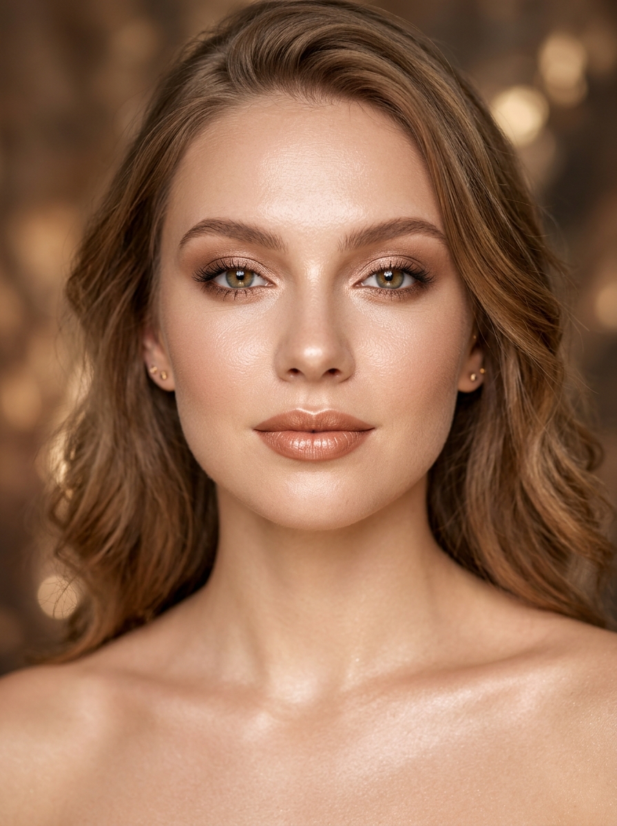 Bronze Monochromatic Makeup