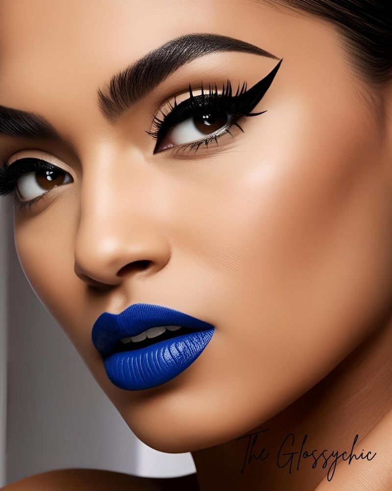 26 Ways To Wear Blue Lipstick 1