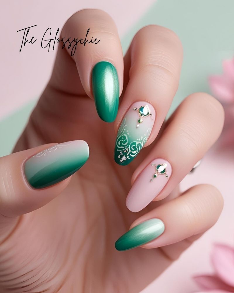32 Gorgeous Ombre Nail Designs 6
