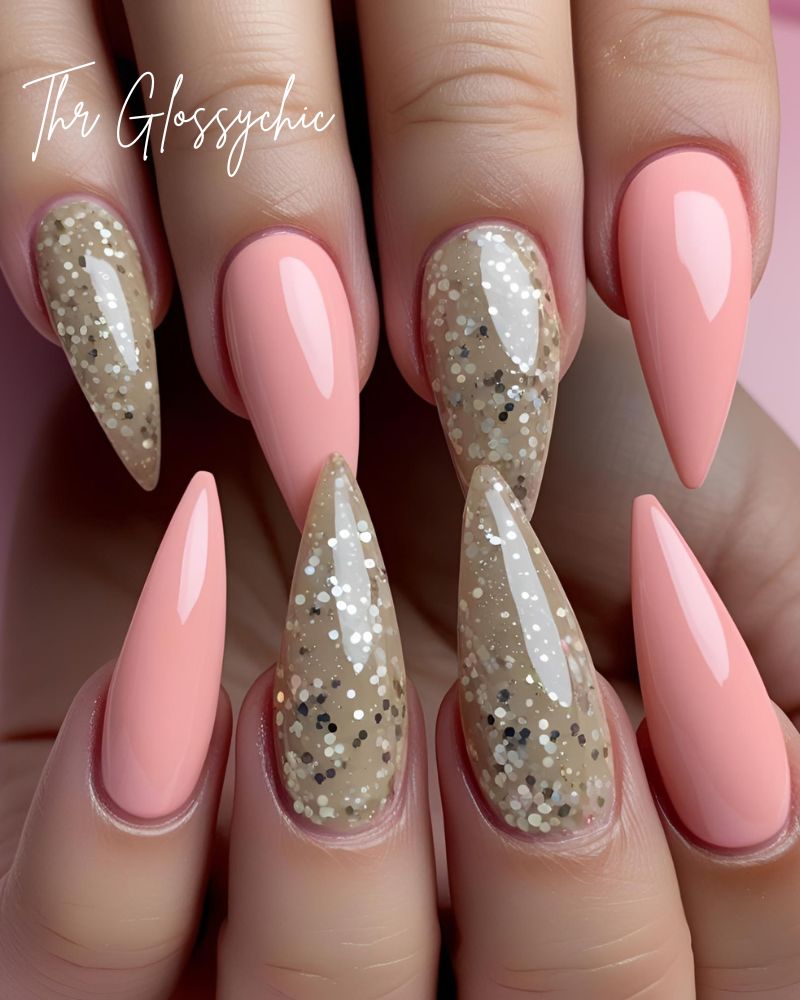 Beautiful Stiletto Nail Design Ideas