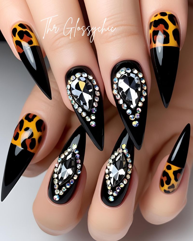Beautiful Stiletto Nail Design Ideas