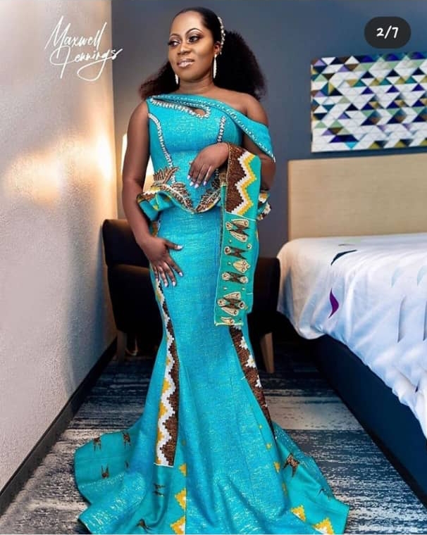 kente dress styles for traditional wedding