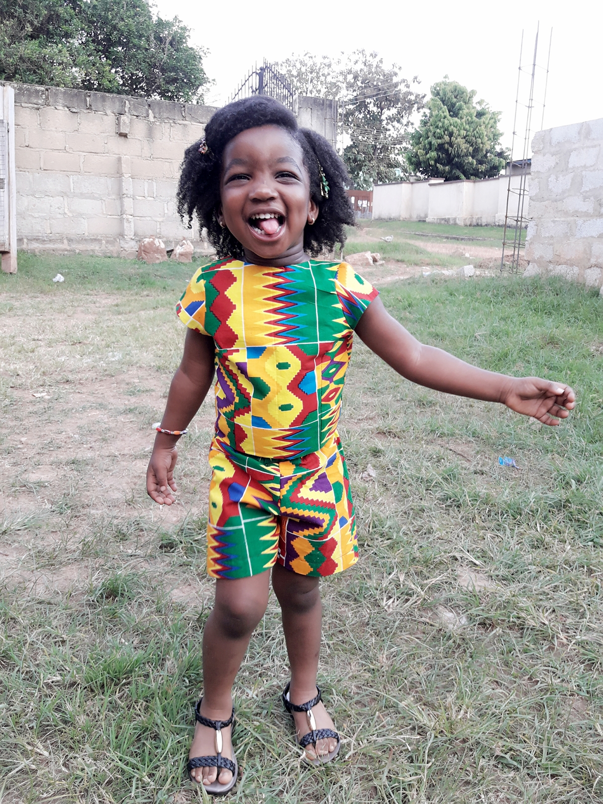 kente outfit for kids