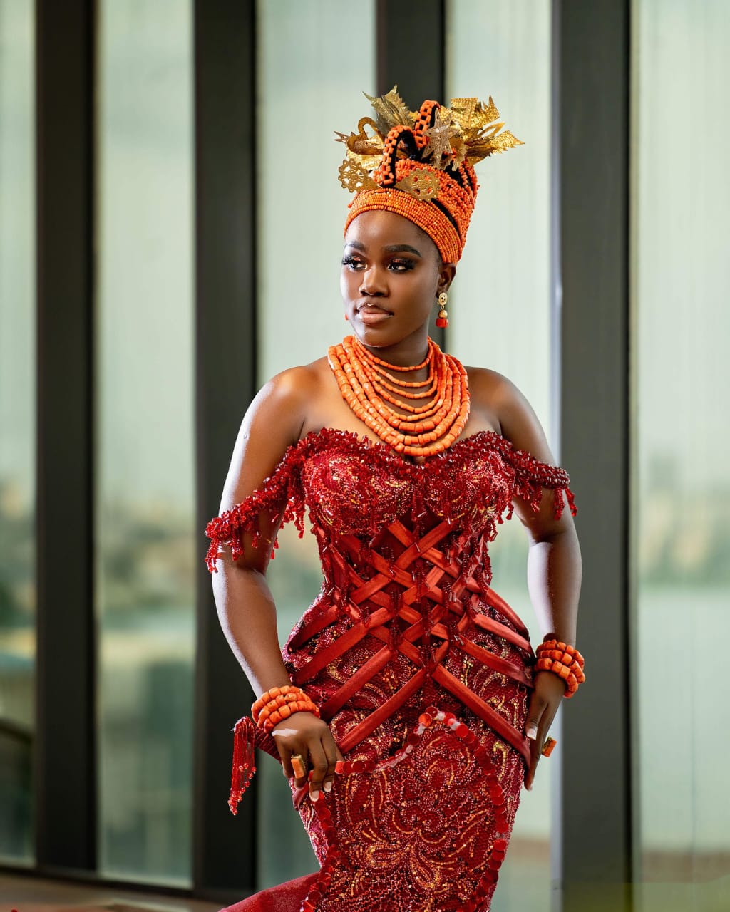 40 Gorgeous Wedding Dress Styles For Your African Traditional Wedding 26