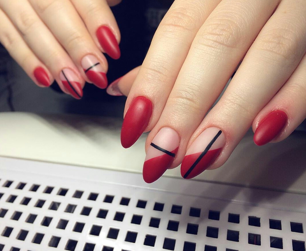 red nail designs 2020