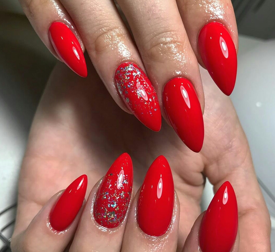 70+ Smashing Red Nail Designs That Are Perfect For February 2020 - The ...