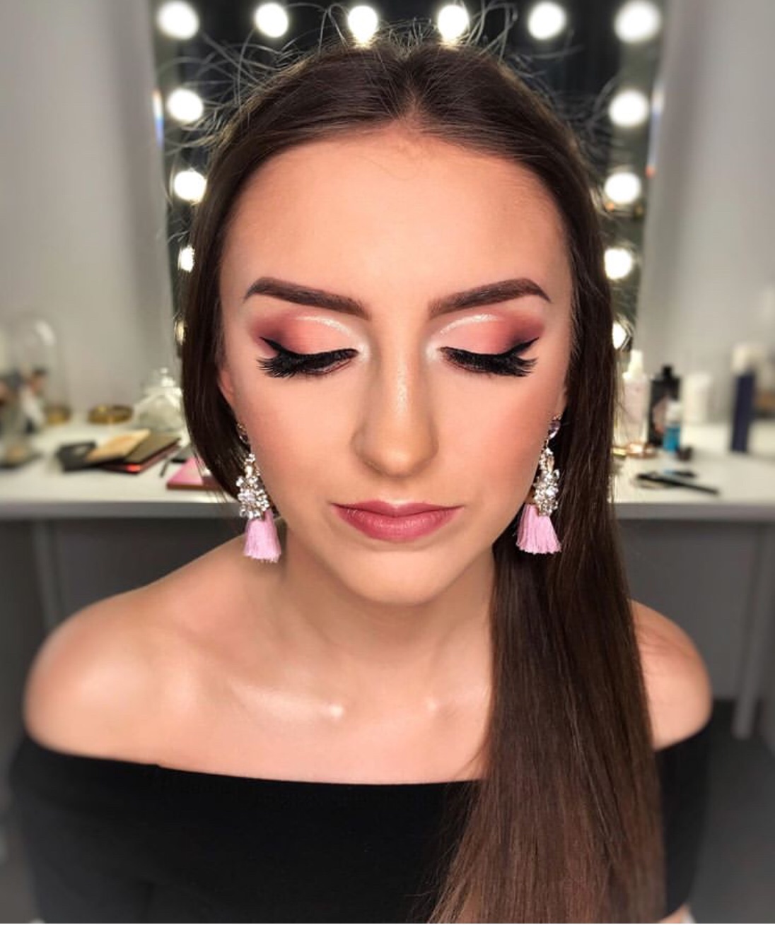prom makeup