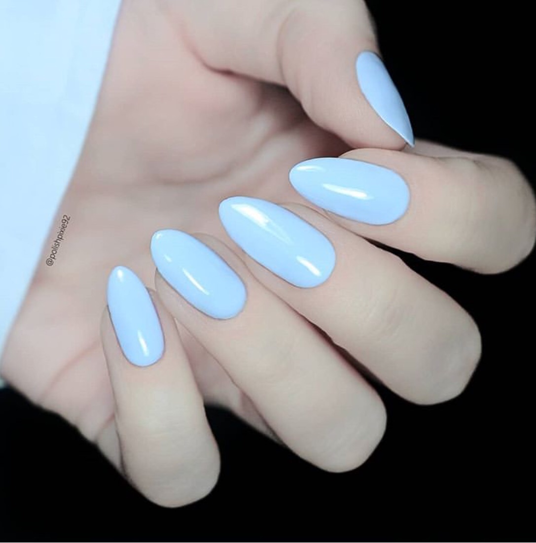 50+ Fabulous Blue Nail Designs - The Glossychic