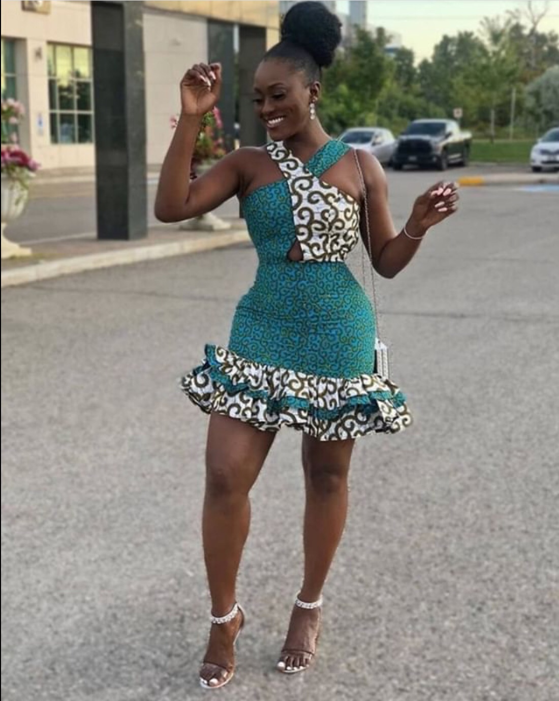 Cute ankara outlet dresses