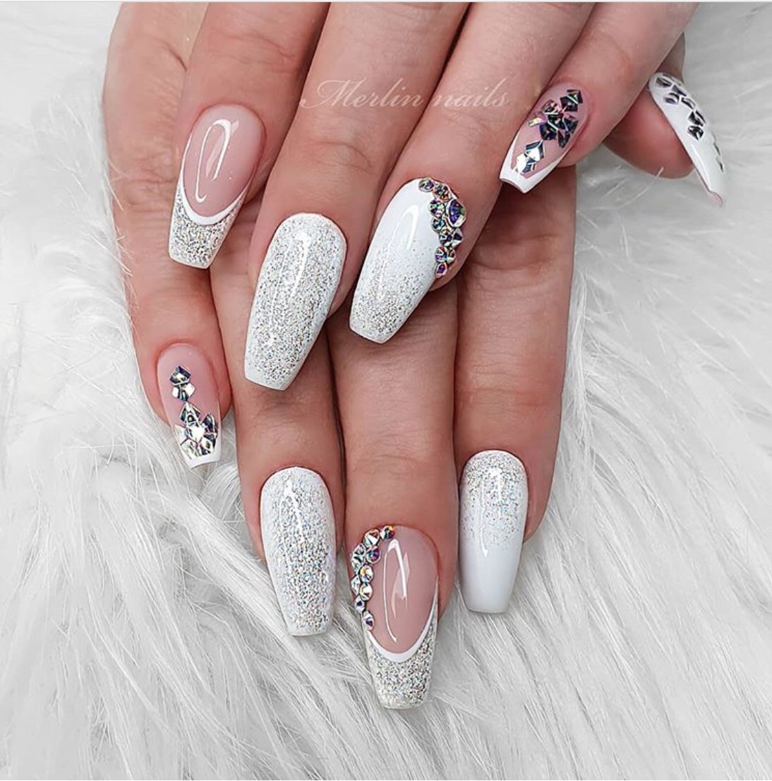 wedding nail designs