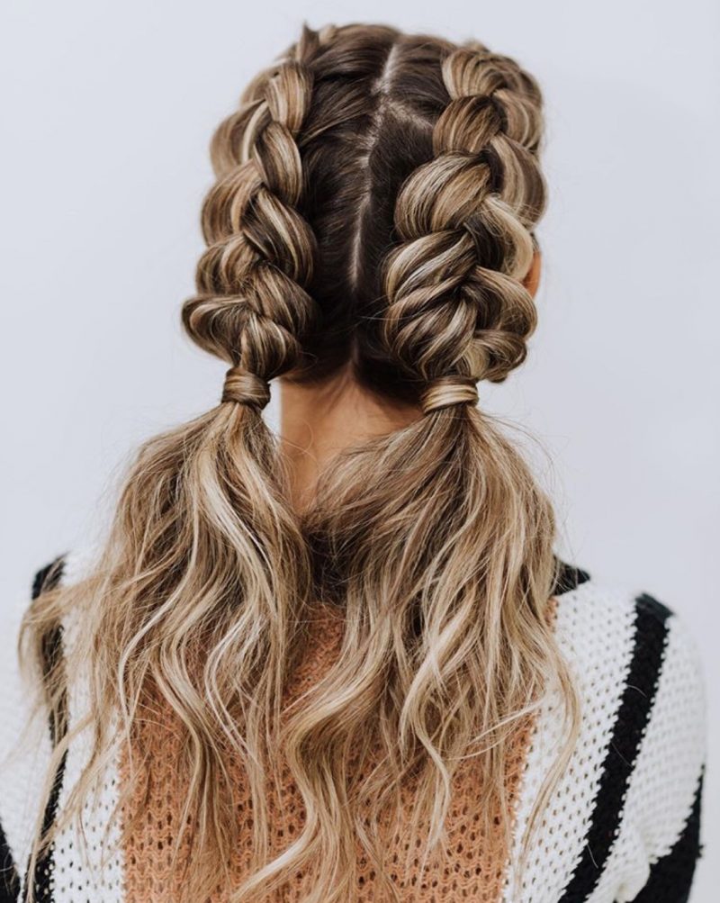14 Easy Braided Hairstyles For Long Hair The Glossychic 0591
