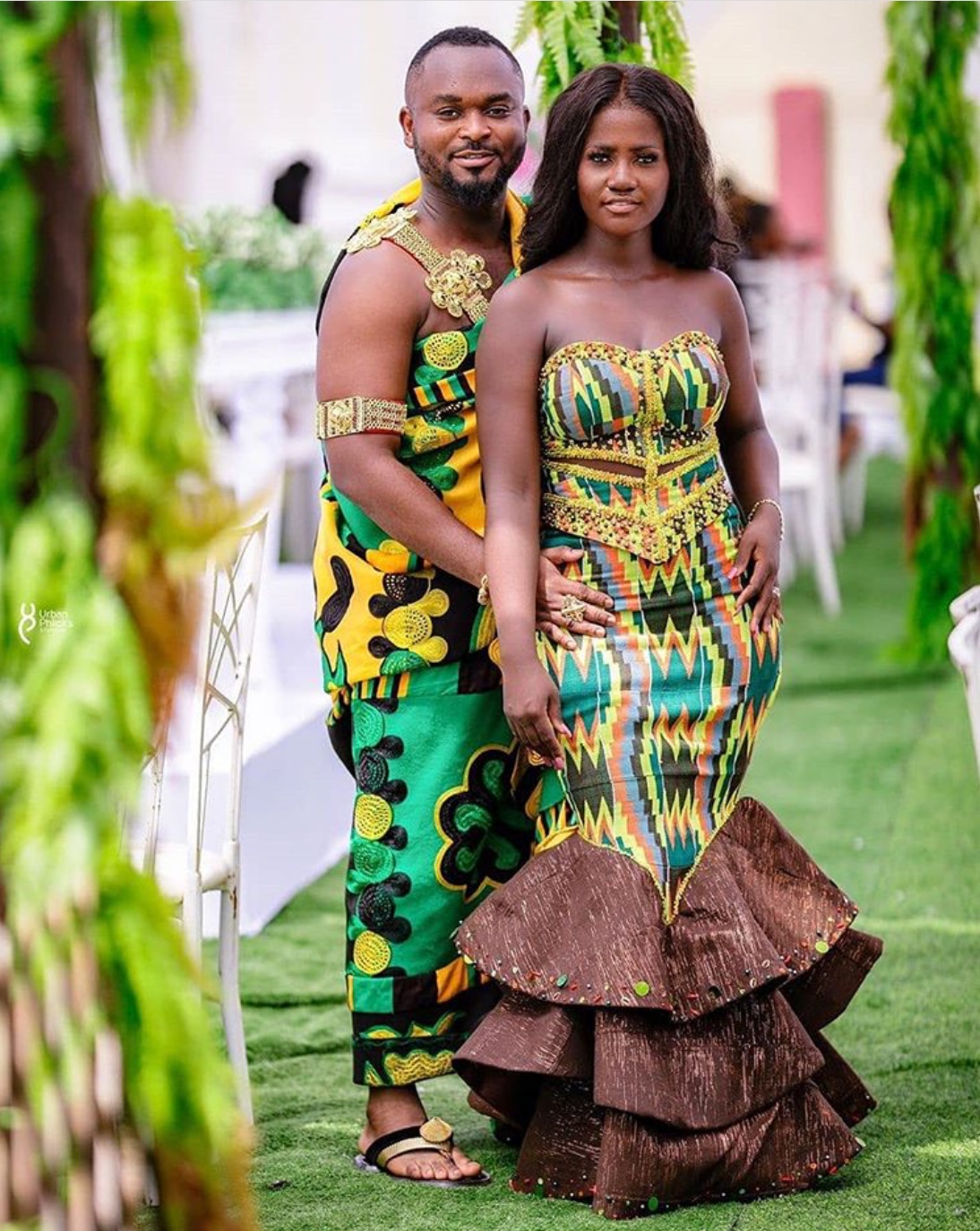 kente styles for couples