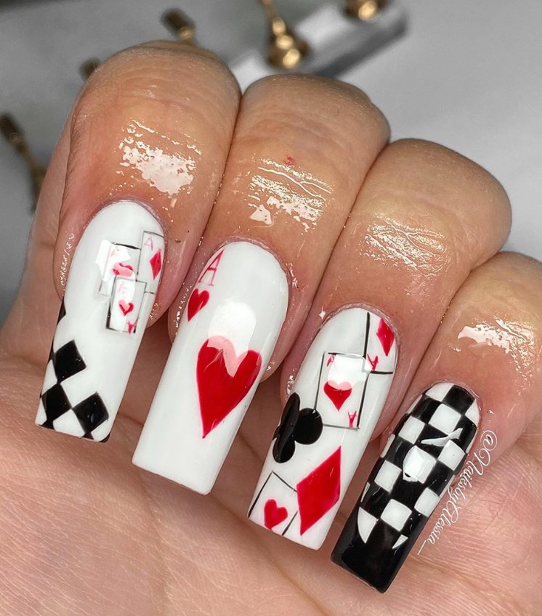 24 Designs For Square Nails The Glossychic