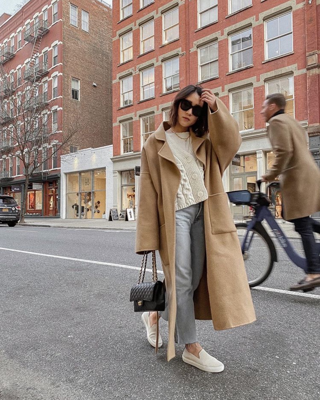 6 Ways To Style An Oversized Coat - The Glossychic