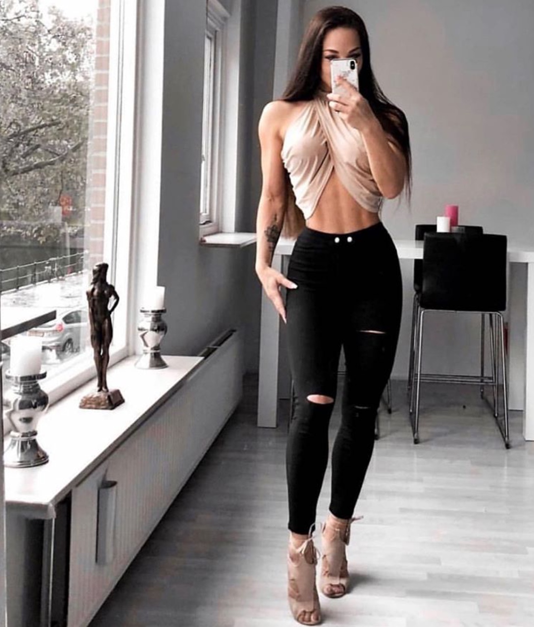 black  jeans outfit