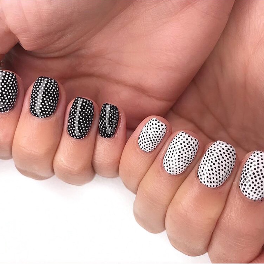 23 Stylish Black and Beige Nails You Will Love To Try - Nail Designs Daily