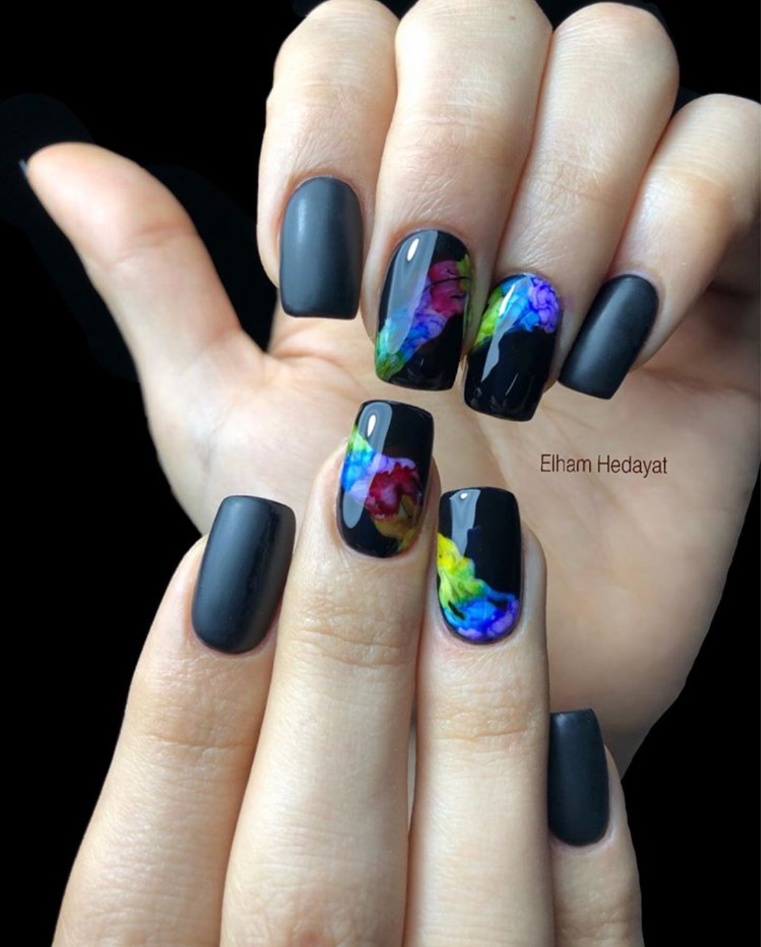 30+ Elegant Black Nail Designs - The Glossychic