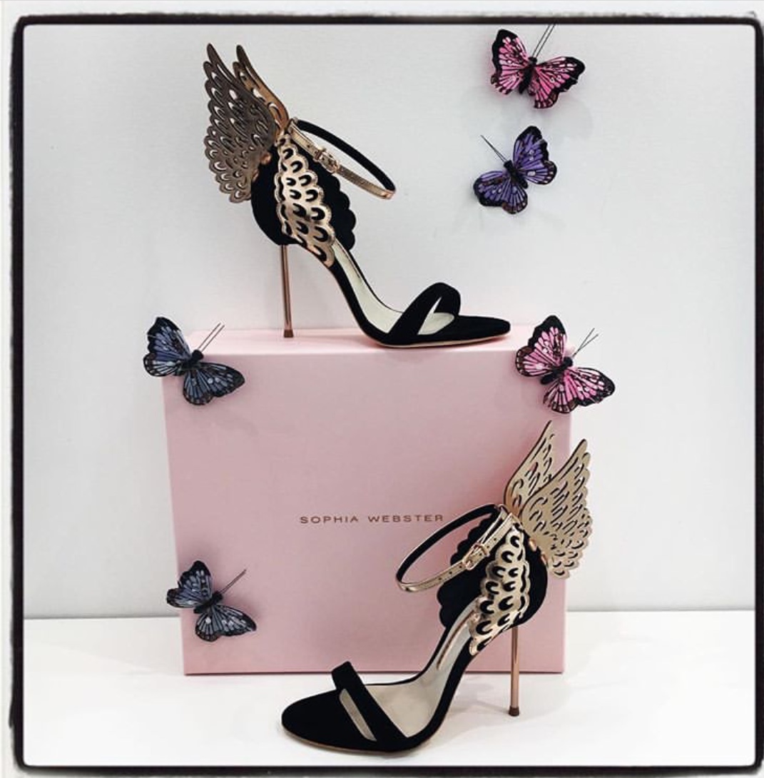 Flutter In These Beautiful Butterfly Shoes - The Glossychic
