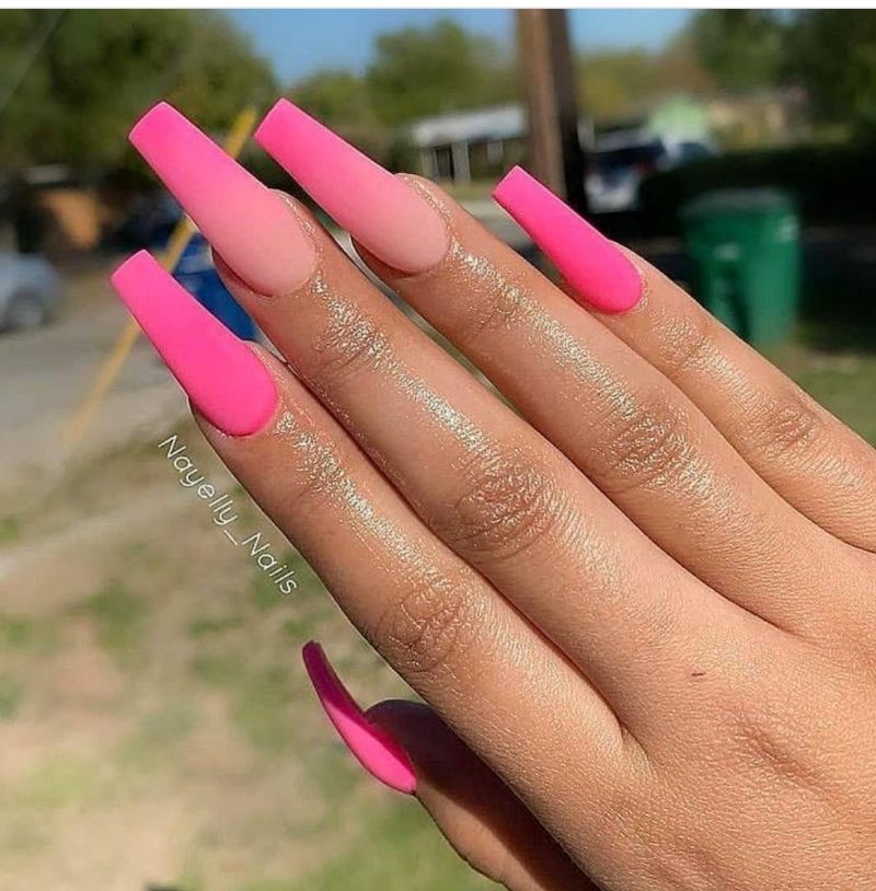 50 Pretty Pink Nail Design Ideas The Glossychic 6300