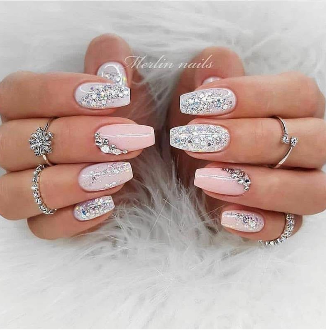 Fofosbeauty 24 pcs Long False Nails, Press-on Nails Designs 2023, Coffin  Beautiful Face French White - Walmart.com