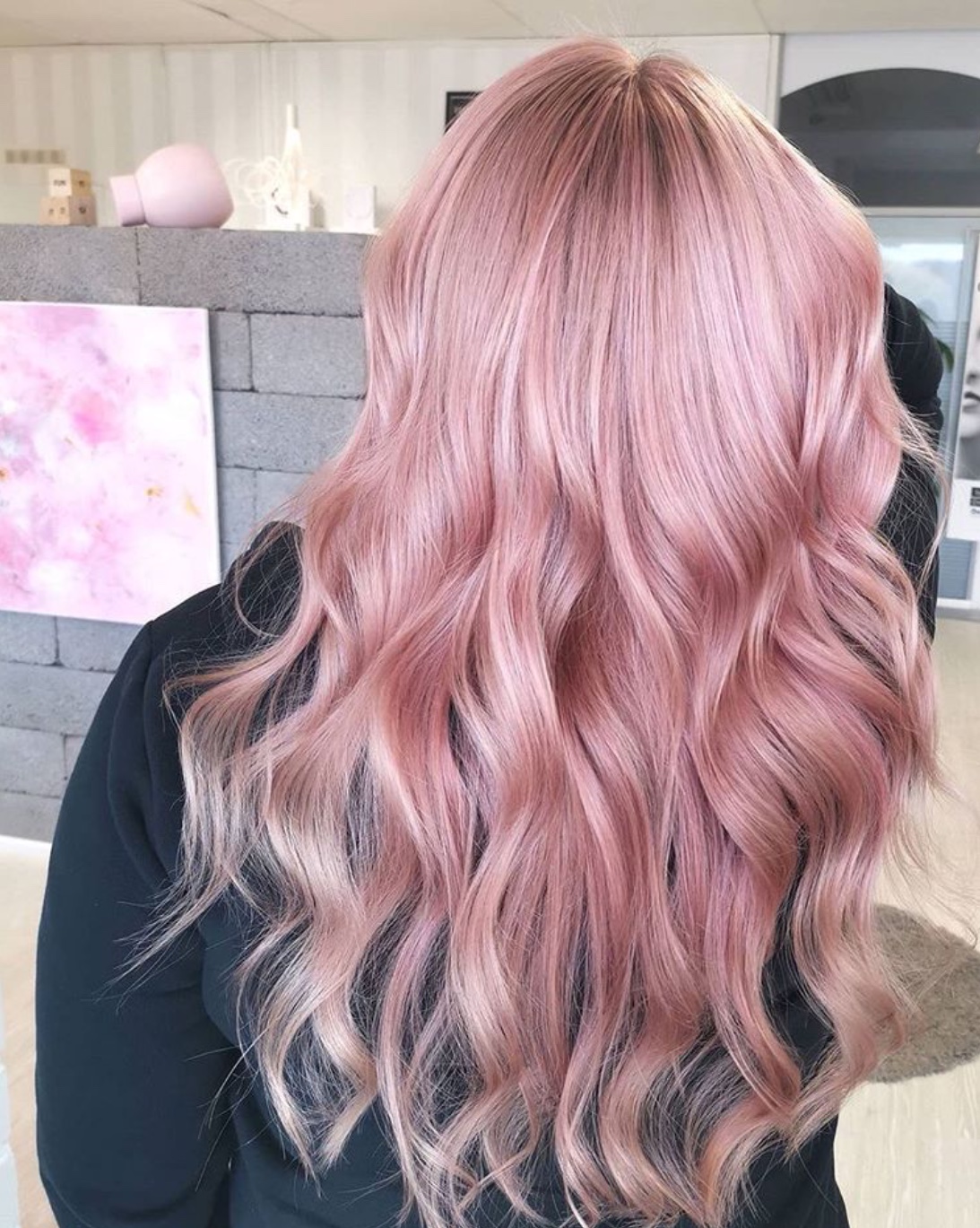 rosegold hair