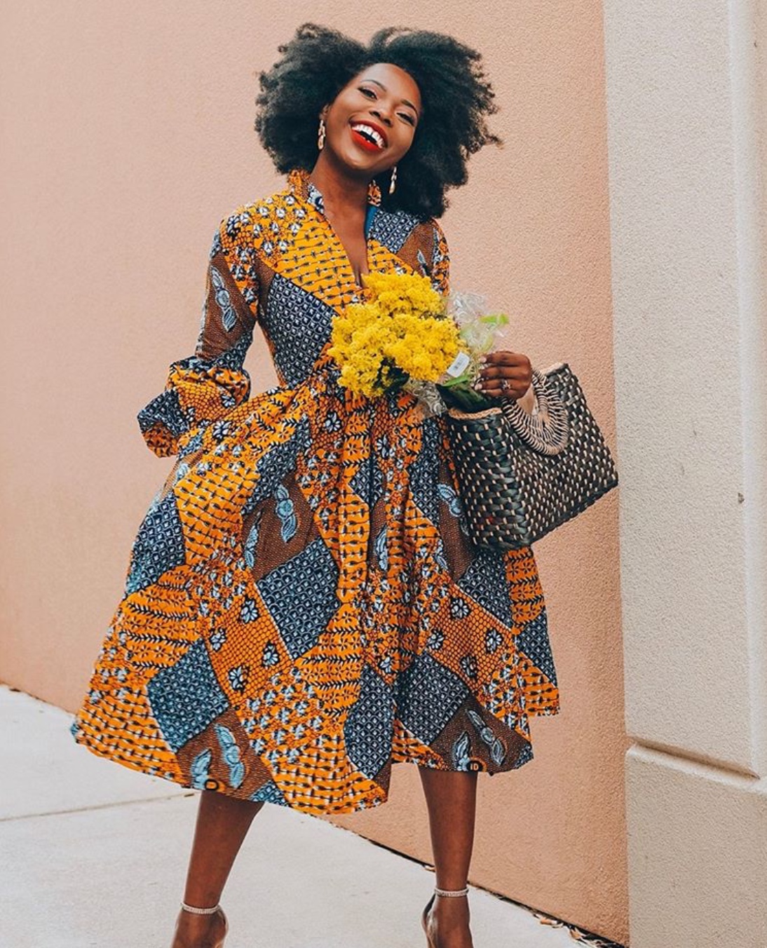 Ankara Styles For The Office - The Glossychic