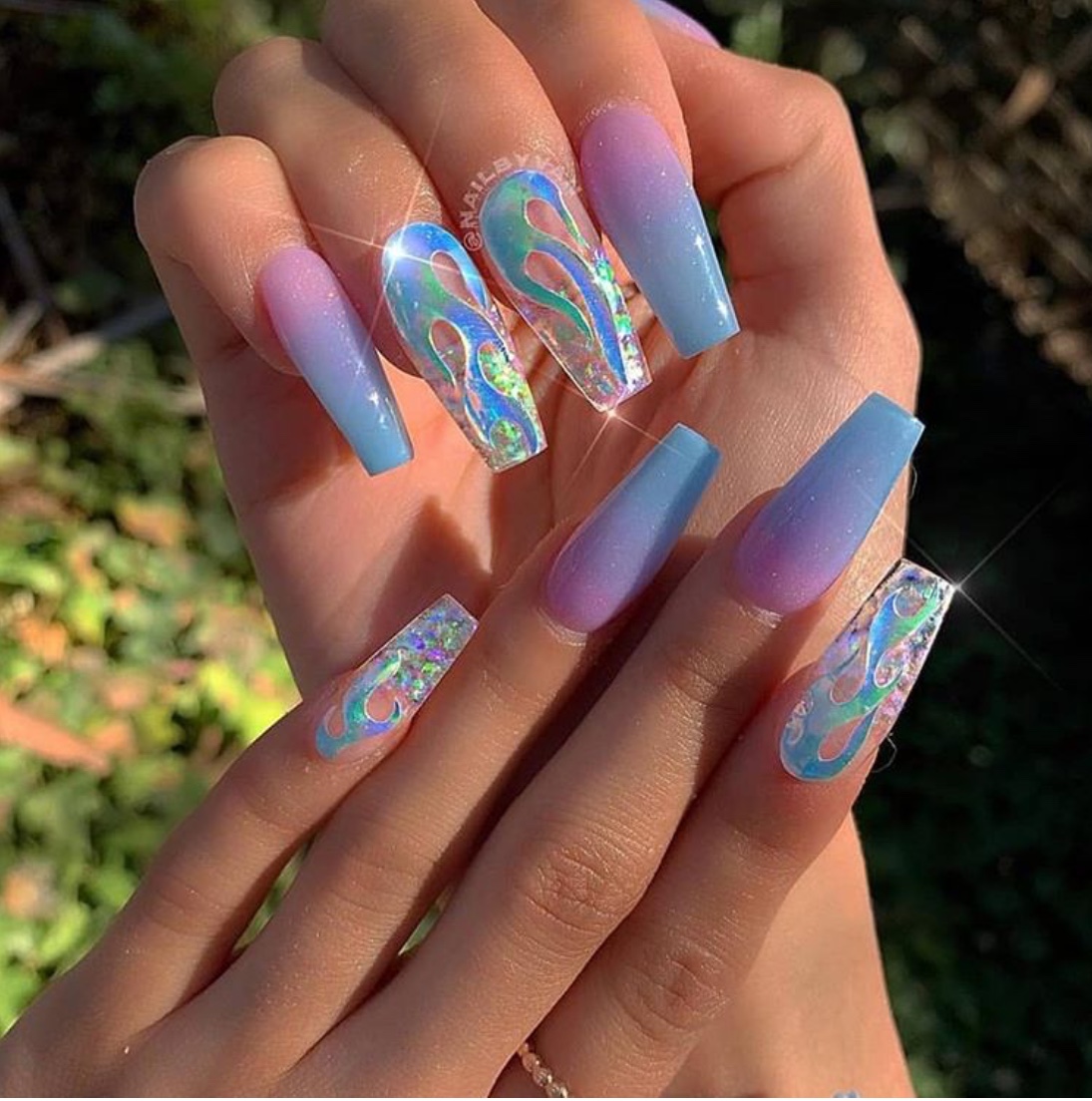 20+ Beautiful Acrylic Nail Designs - The Glossychic