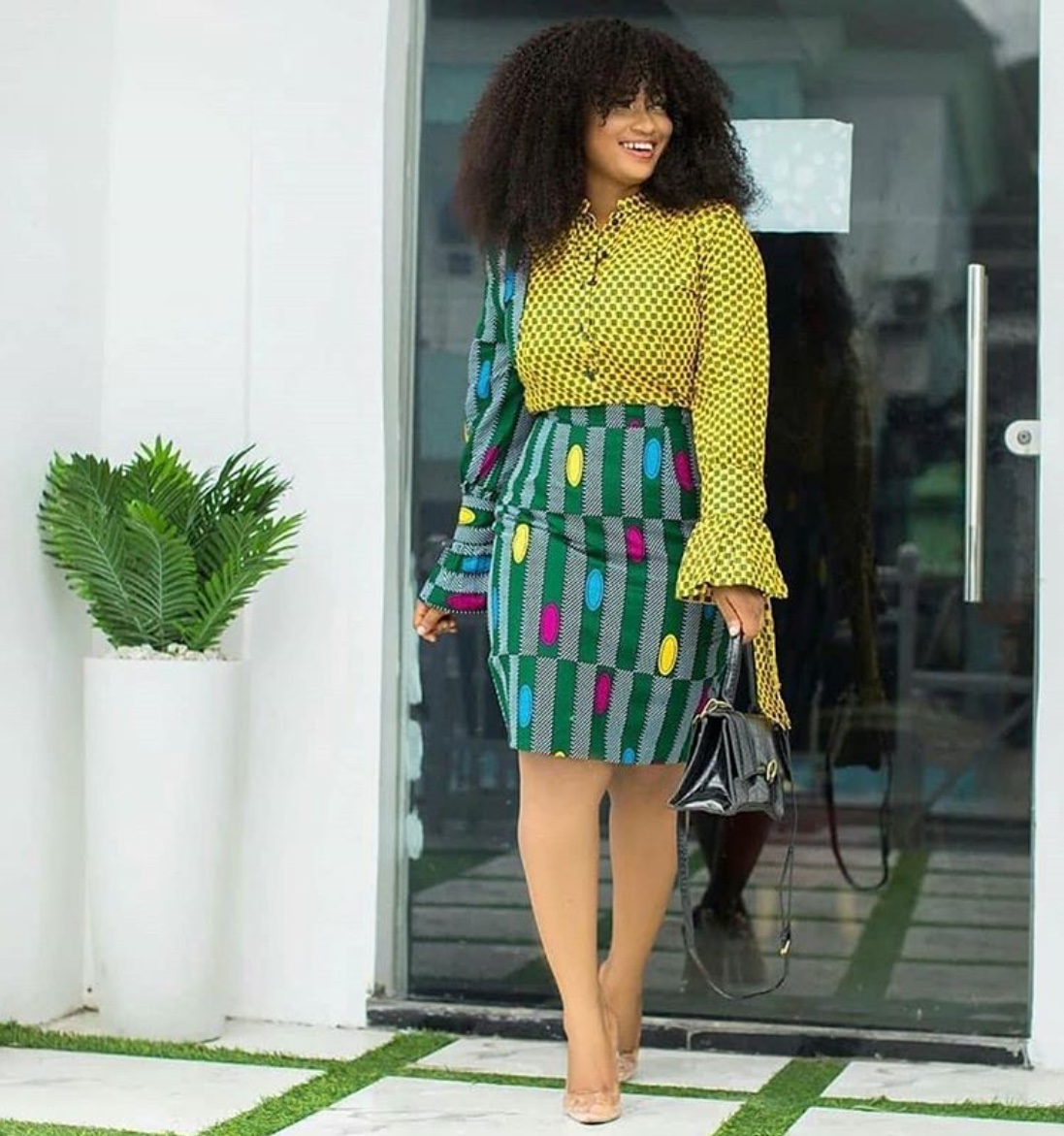 Ankara Styles For The Office The Glossychic