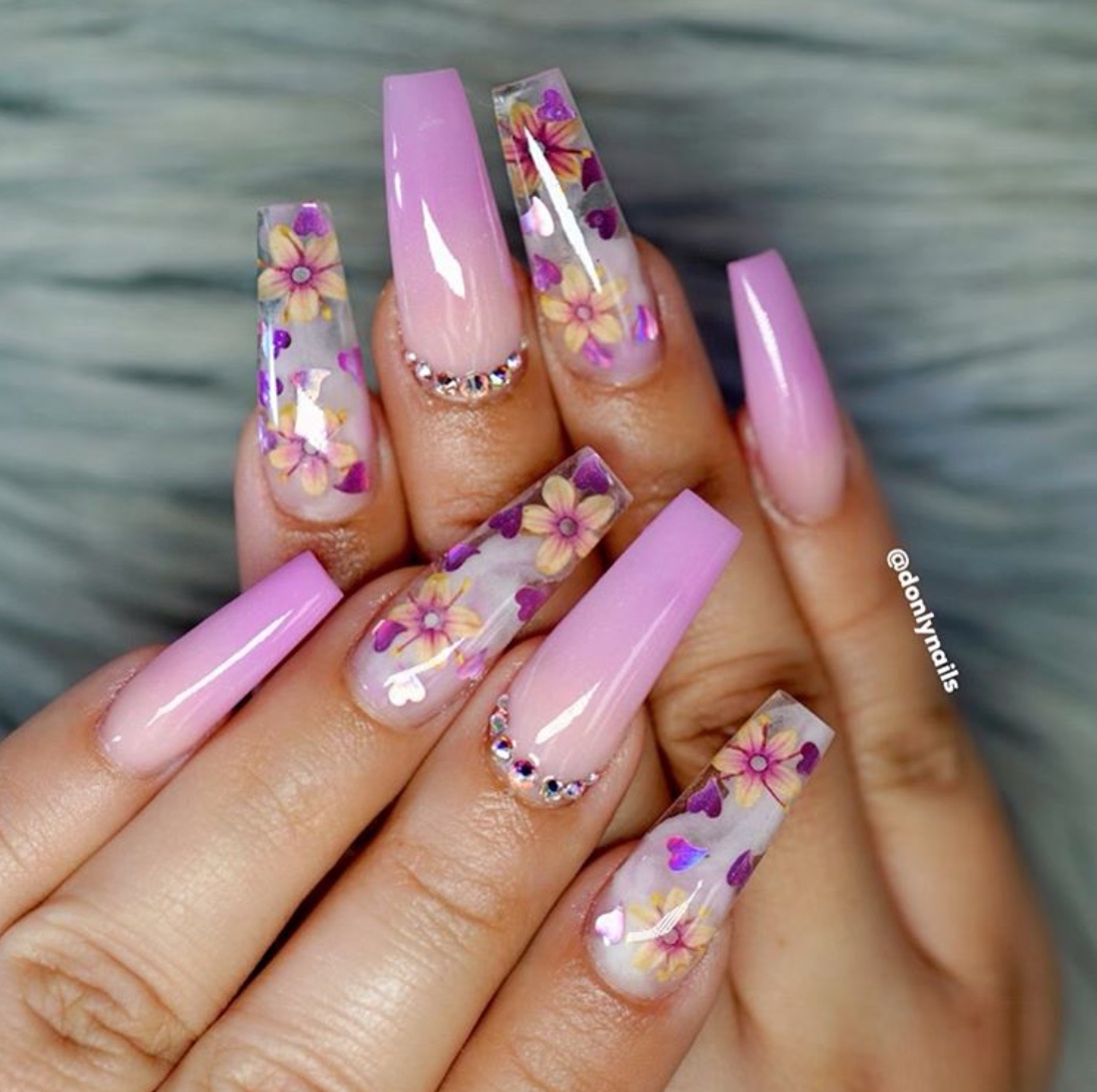 20+ Beautiful Acrylic Nail Designs - The Glossychic