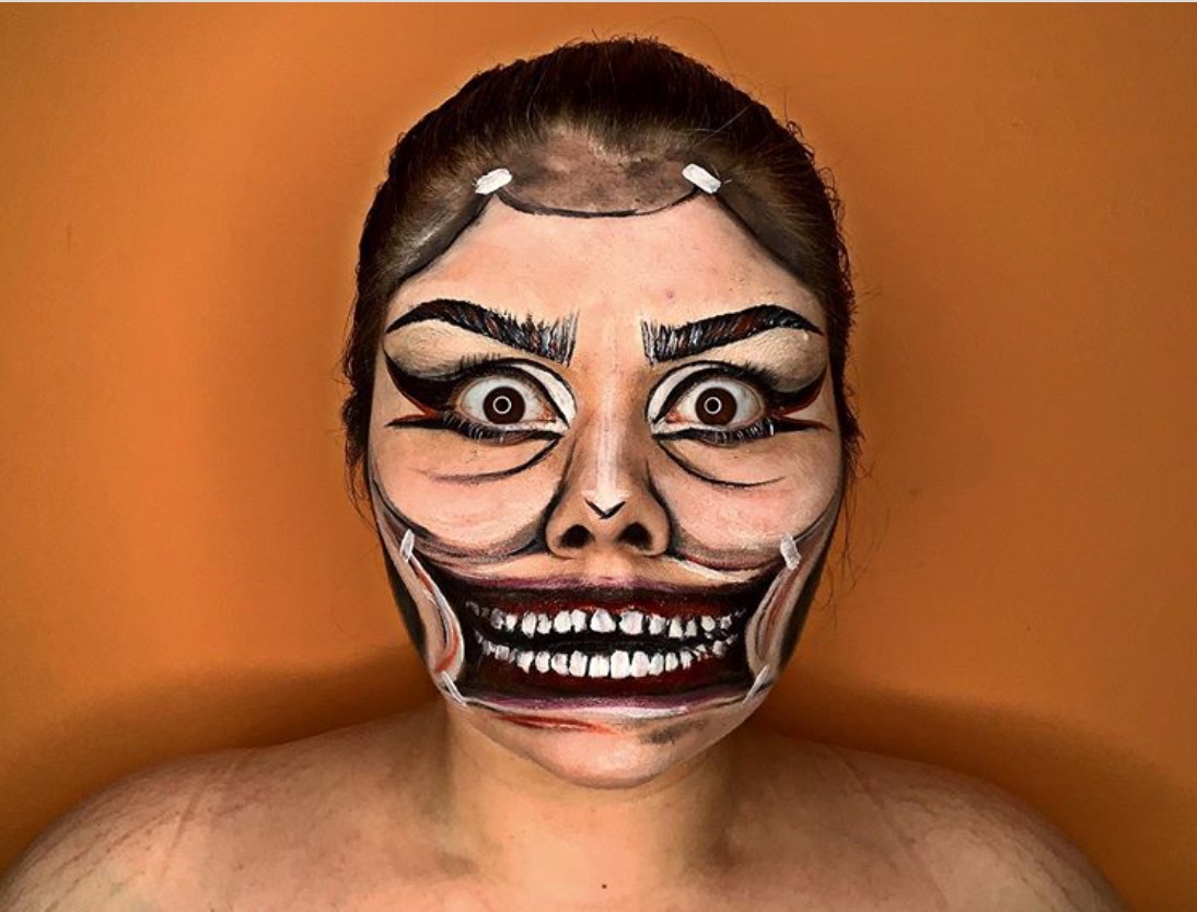 Scary Halloween makeup looks