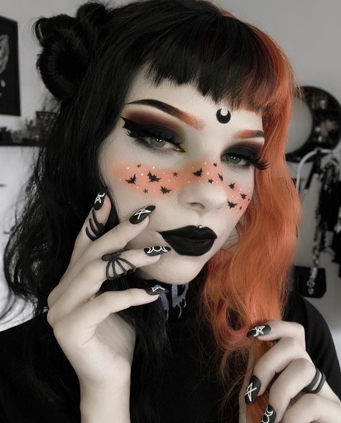 List 103+ Pictures pictures of scary halloween makeup Excellent