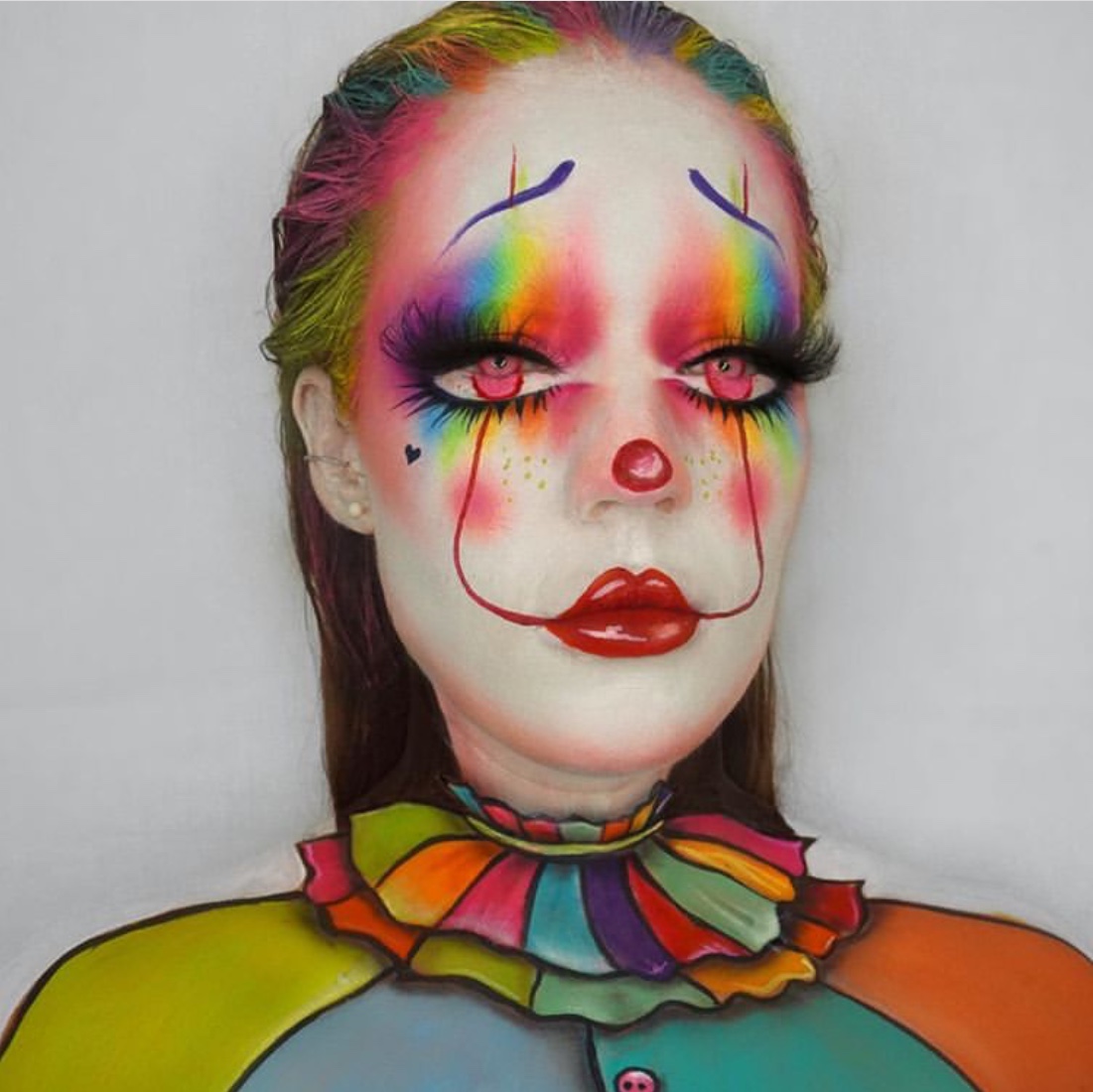 Scary Clown Makeup Looks For Halloween 2020 - The Glossychic