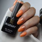 Fall 2020 orange nails