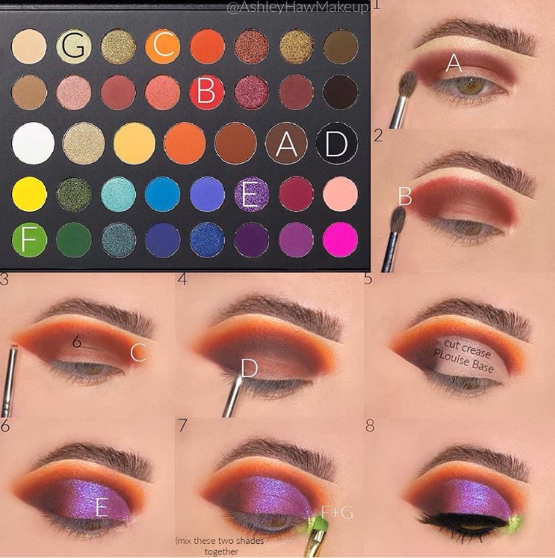 eye makeup tutorials with pictures