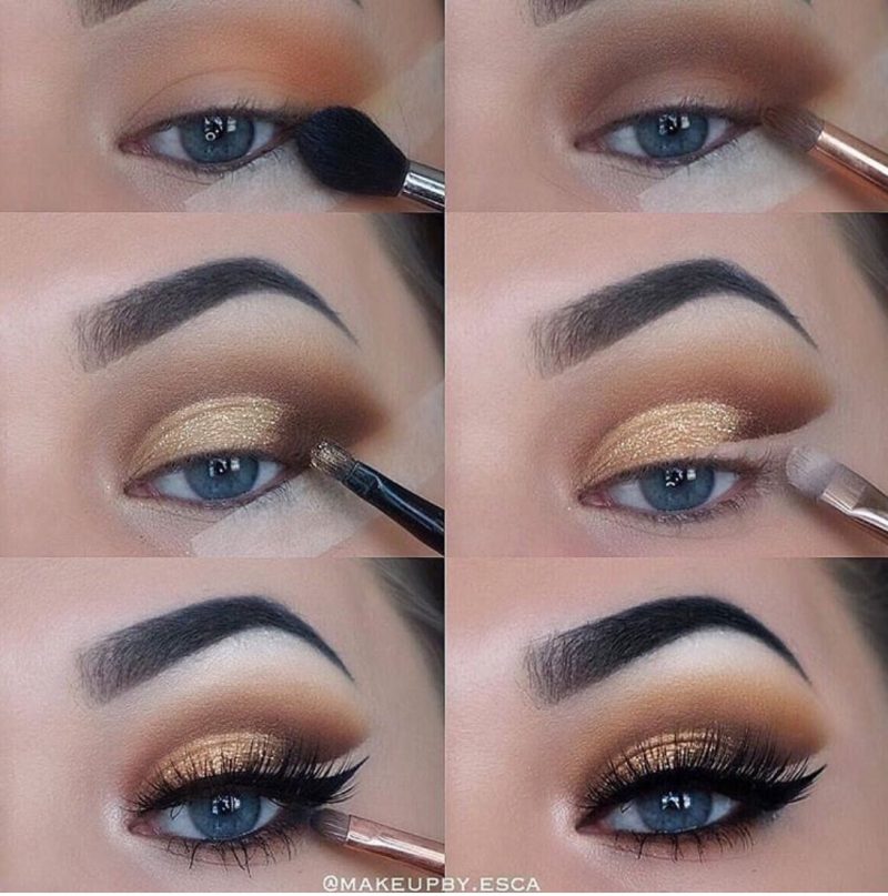 20 Step By Step Eye Makeup Tutorials With Pictures - The Glossychic