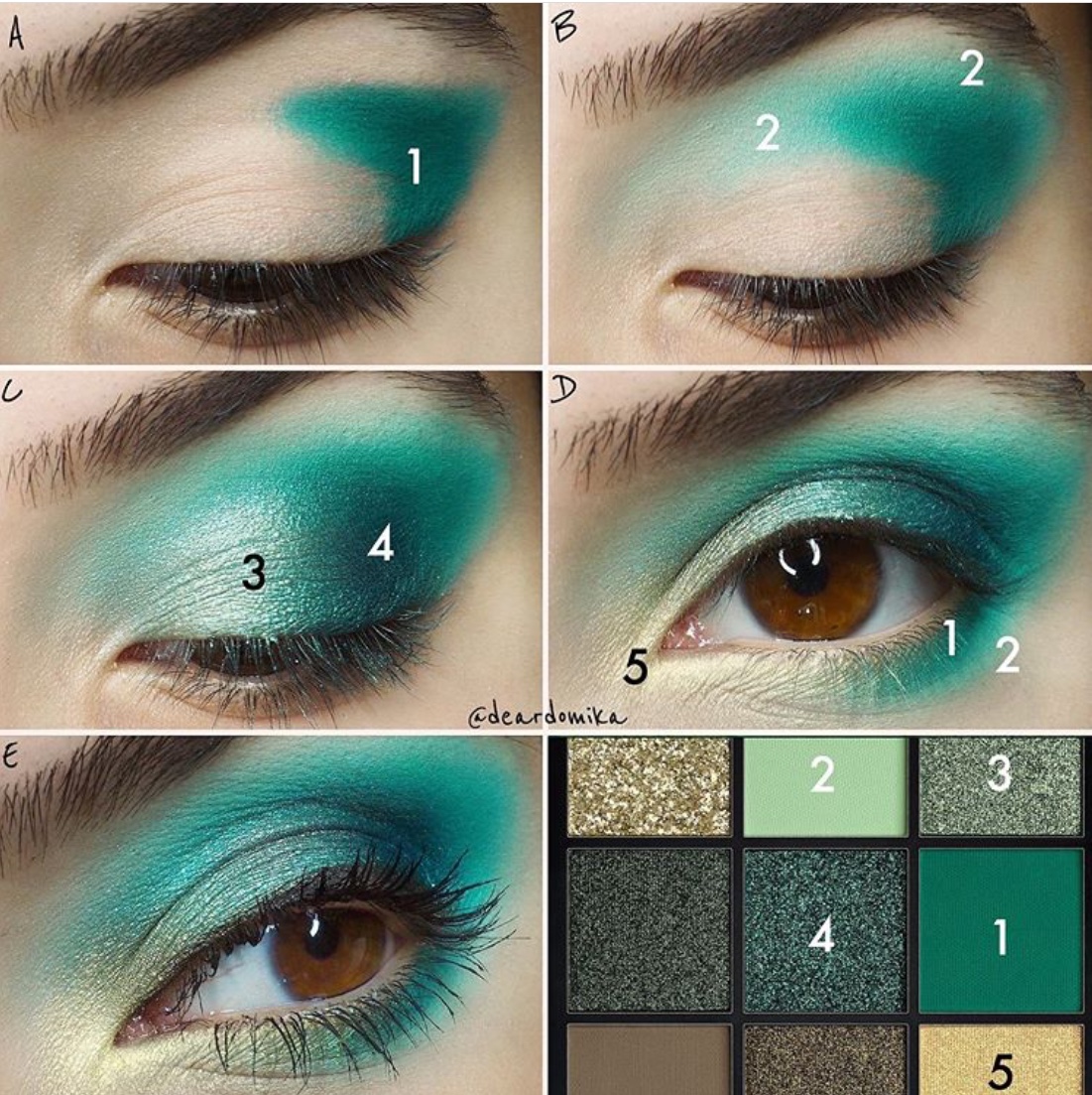 eye makeup tutorials pictures