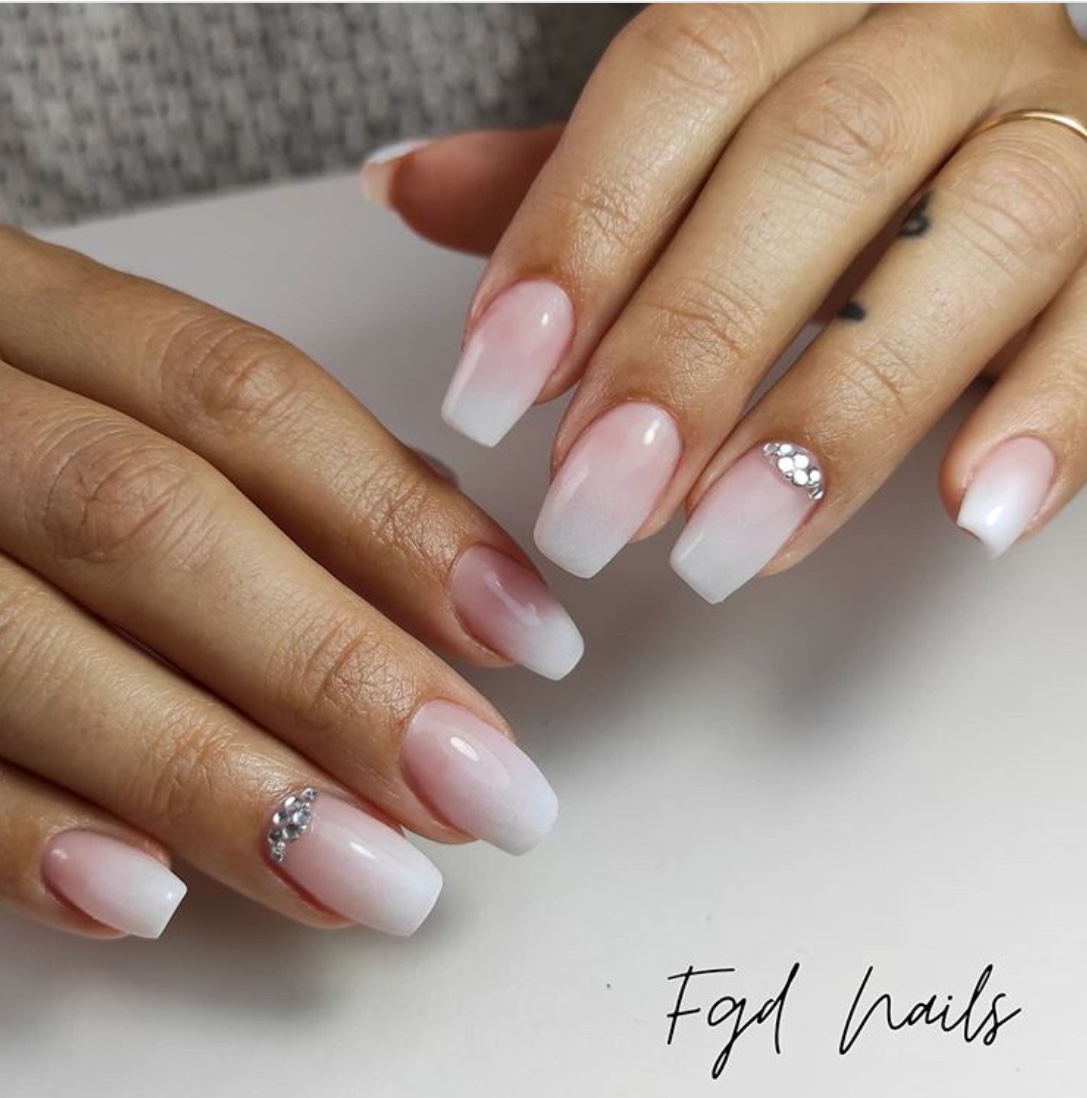 40 Beautiful Wedding Nail Designs For Modern Brides  The Glossychic
