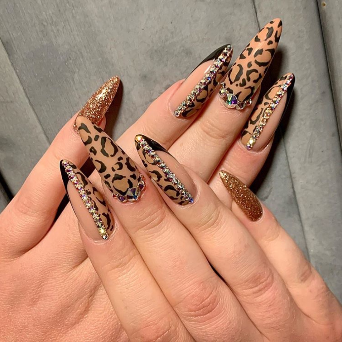 20 Cute Leopard Print Nails For Fall The Glossychic 20 Cute Leopard Print Nails For Fall The Glossychic