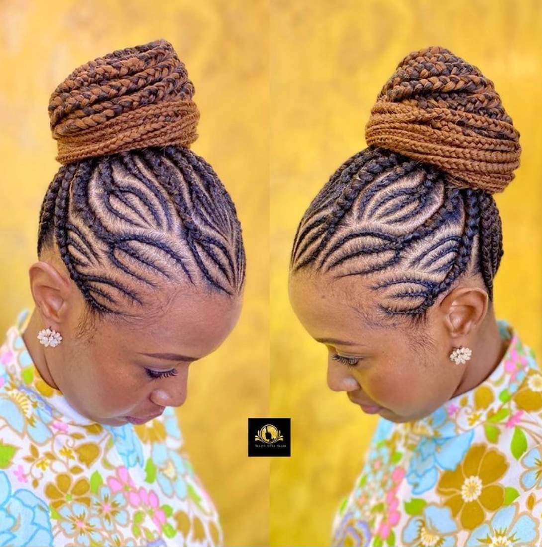 18 Stylish Cornrow Updo Hairstyles The Glossychic 18 Stylish Cornrow Updo Hairstyles The Glossychic