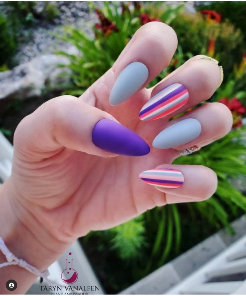 Tropical beach nail designs