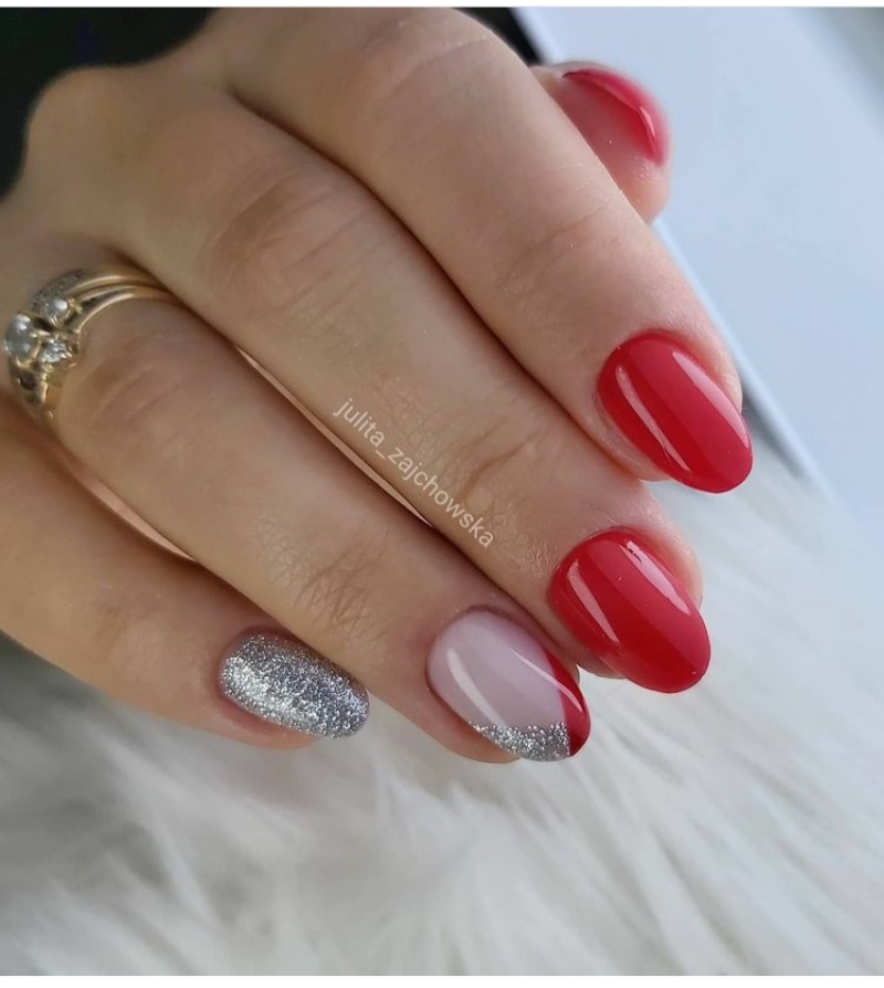 hot red nail designs